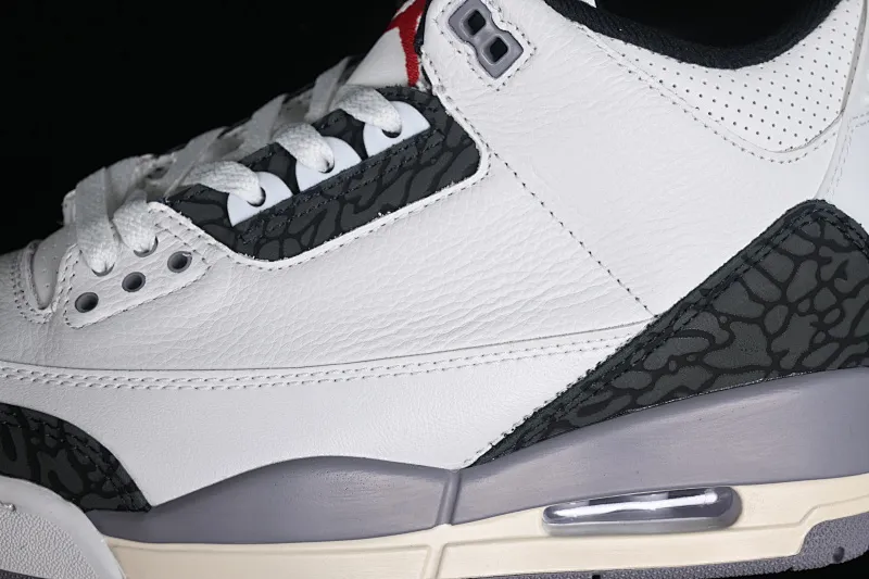 All categories Air Jordan Jordan series basketball shoes Air Jordan 3 Air Jordan 3 Retro "Cement Grey" AJ3 Joe 3 cement gray CT8532-106